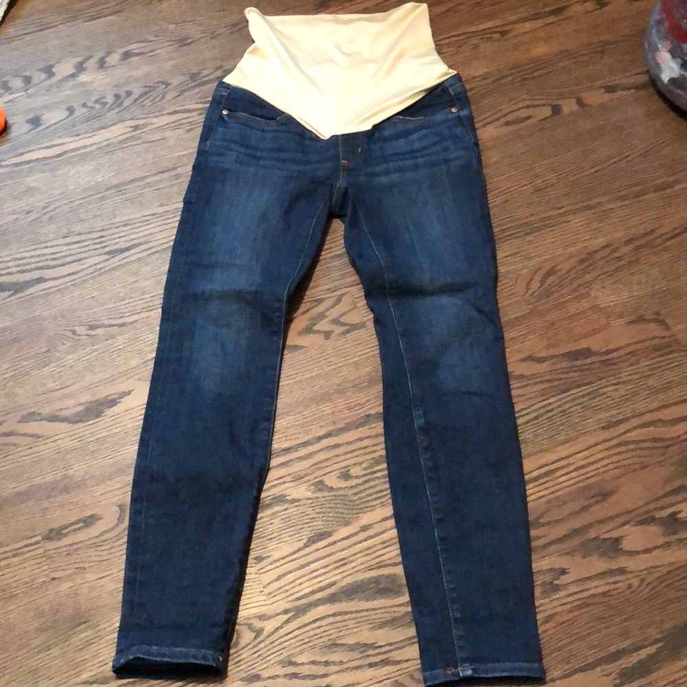 00P Loft Maternity Skinny Jeans